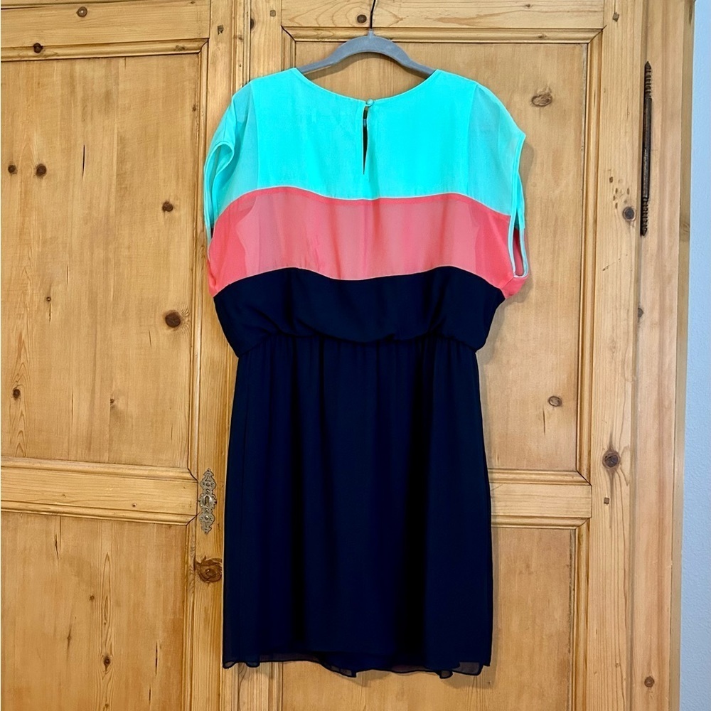Sweet Storm Lightweight Dress 16W Multi Colored - Picture 2 of 4